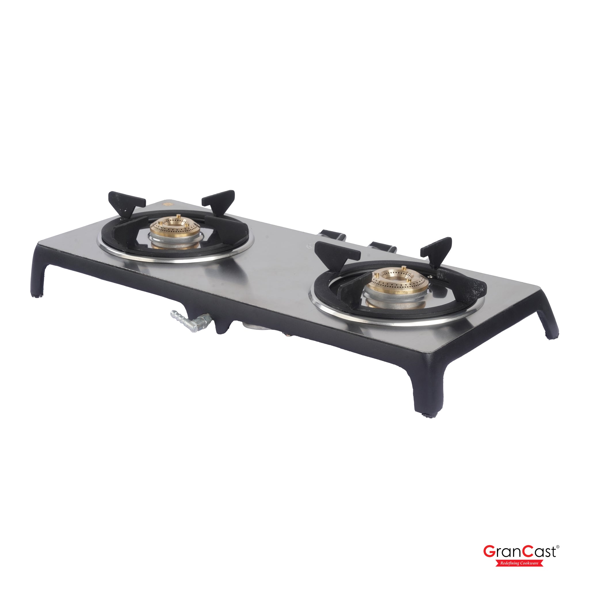 2B STAINLESS STEEL TOP CAST IRON GAS STOVE