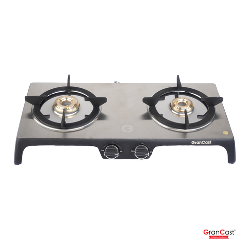 2B STAINLESS STEEL TOP CAST IRON GAS STOVE