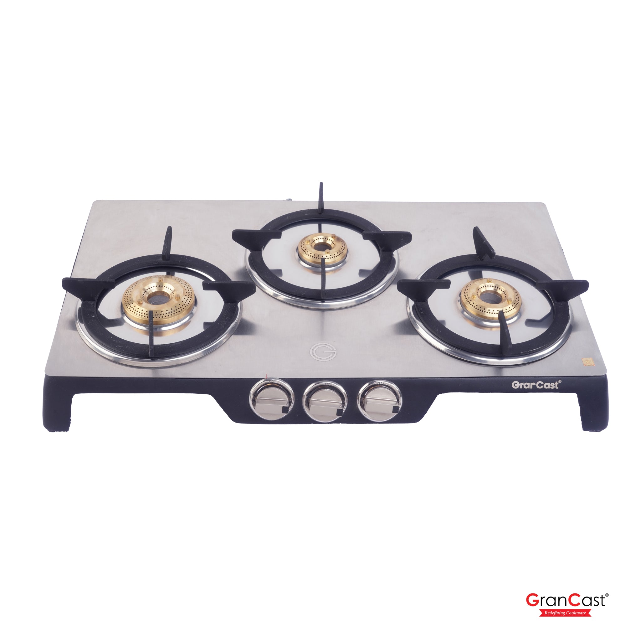 3B STAINLESS STEEL TOP CAST IRON GAS STOVE