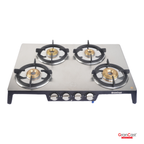 4B SLIM STAINLESS STEEL TOP CAST IRON GAS STOVE