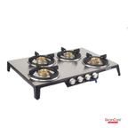 4B SLIM STAINLESS STEEL TOP CAST IRON GAS STOVE
