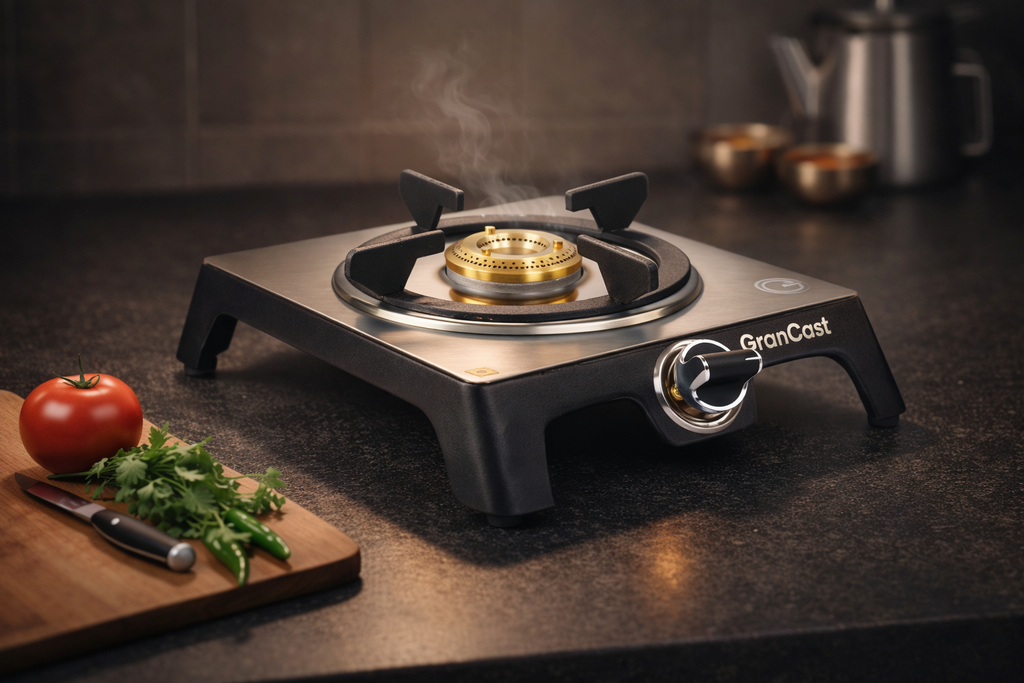 SINGLE BURNER STEEL GAS STOVE